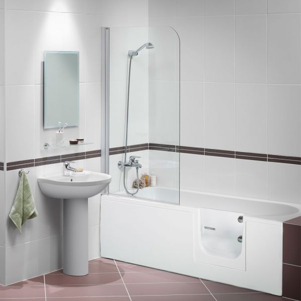 Mantaleda Abalone 1700 Walk In Shower Bath #3