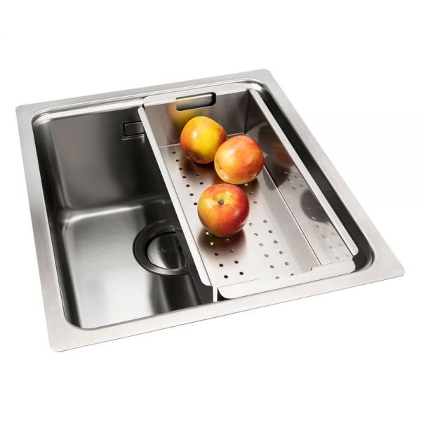 Abode System Sync Single Bowl Stainless Steel Kitchen Sink #2