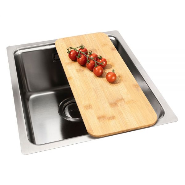 Abode System Sync Single Bowl Stainless Steel Kitchen Sink #3