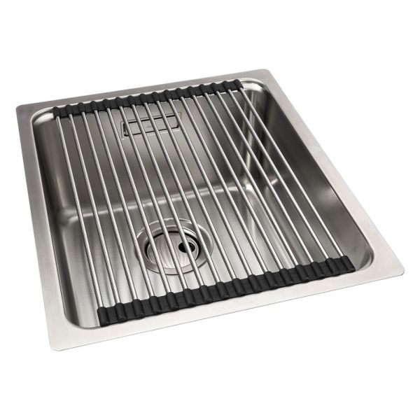 Abode System Sync Single Bowl Stainless Steel Kitchen Sink #5