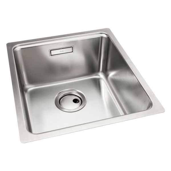 Abode System Sync Single Bowl Stainless Steel Kitchen Sink
