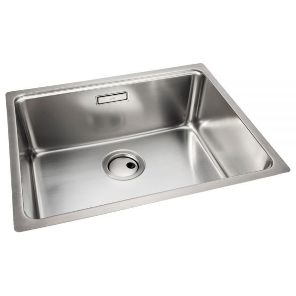 Abode System Sync Large Single Bowl Stainless Steel Kitchen Sink