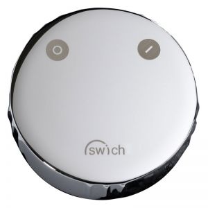 Abode Swich Chrome Filtered Water Diverter Valve with High Resin Filter