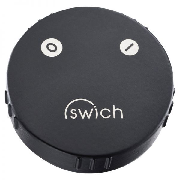 Abode Swich Matt Black Filtered Water Diverter Valve with Classic Filter