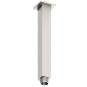 Abacus Chrome 200mm Square Ceiling Mounted Shower Arm