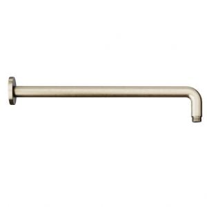 Abacus Brushed Nickel 370mm Round Wall Mounted Shower Arm