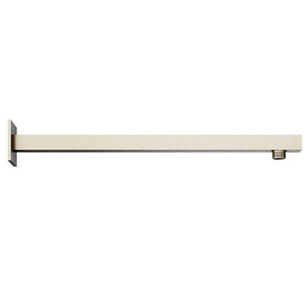Abacus Brushed Nickel 380mm Square Wall Mounted Shower Arm