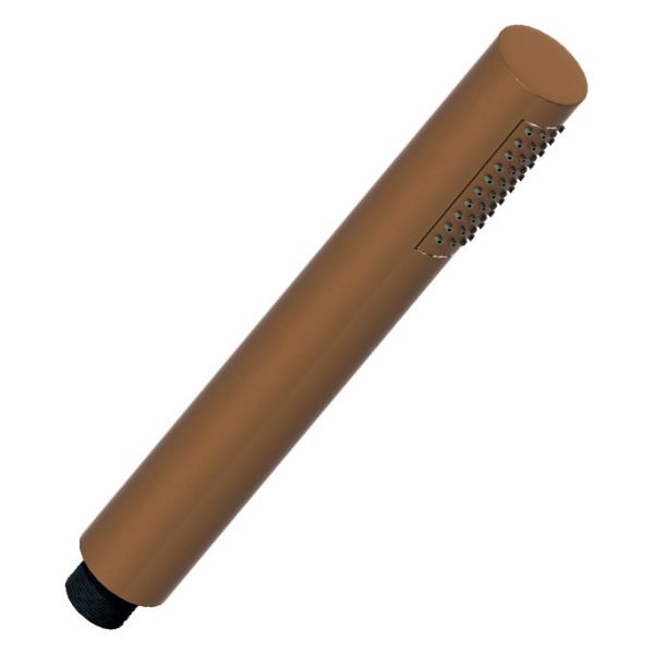 Abacus Brushed Bronze Round Microphone Shower Handset