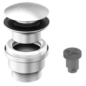 Abacus Chrome Universal Click Clack Basin Waste
