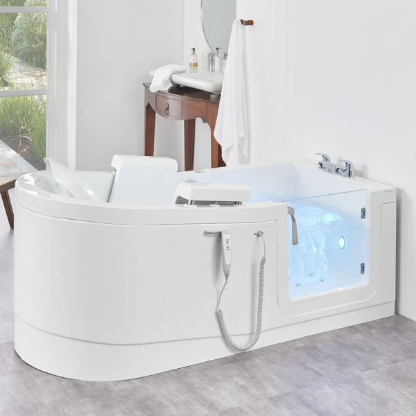 Easy Riser Peninsular 1700 Easy Access Walk In Bath with Powered Seat #3