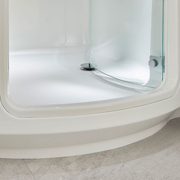 Louisiana 1700 Easy Access Walk In Shower Bath with Glass Door and Bath Screen #6