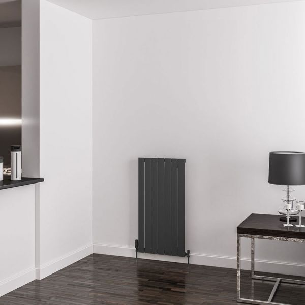 Eastbrook Addington Type 10 1000 x 514 Matt Anthracite Aluminium Designer Radiator #2