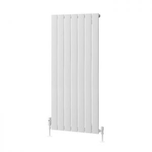 Eastbrook Addington Type 10 1200 x 514 Gloss White Aluminium Designer Radiator