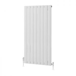 Eastbrook Addington Type 10 1200 x 588 Gloss White Aluminium Designer Radiator