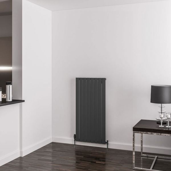 Eastbrook Addington Type 10 1200 x 588 Matt Anthracite Aluminium Designer Radiator #2