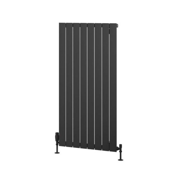 Eastbrook Addington Type 10 1200 x 588 Matt Anthracite Aluminium Designer Radiator