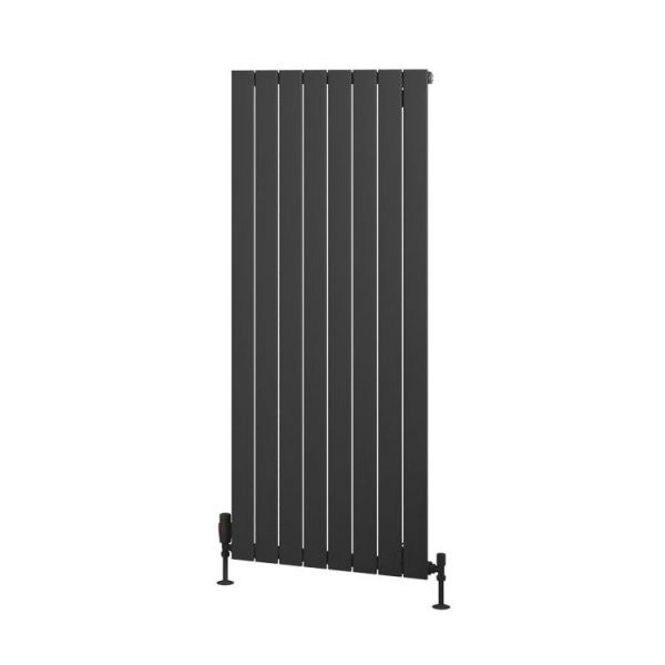 Eastbrook Addington Type 10 1400 x 588 Matt Anthracite Aluminium Designer Radiator