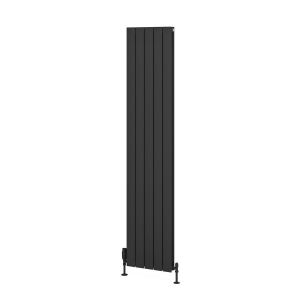 Eastbrook Addington Type 20 1800 x 366 Matt Anthracite Aluminium Designer Radiator