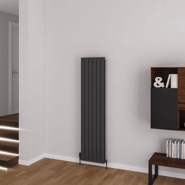 Eastbrook Addington Type 20 1800 x 440 Matt Anthracite Aluminium Designer Radiator #2