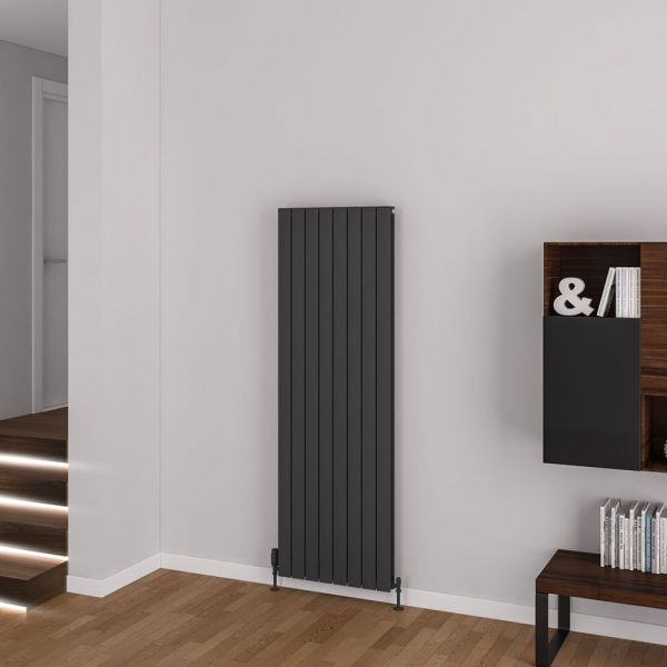 Eastbrook Addington Type 20 1800 x 588 Matt Anthracite Aluminium Designer Radiator #2