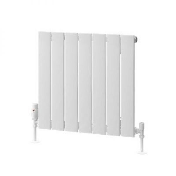 Eastbrook Addington Type 10 500 x 514 Gloss White Aluminium Designer Radiator