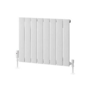 Eastbrook Addington Type 10 500 x 588 Gloss White Aluminium Designer Radiator