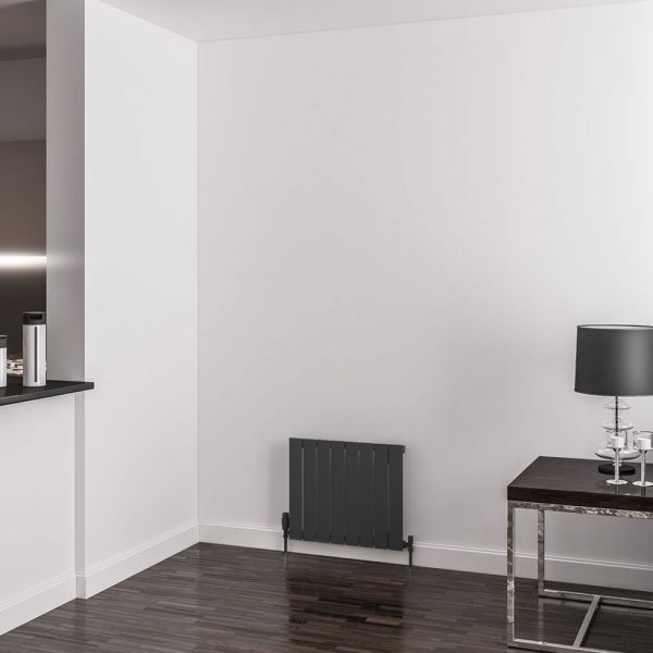 Eastbrook Addington Type 10 500 x 588 Matt Anthracite Aluminium Designer Radiator #2