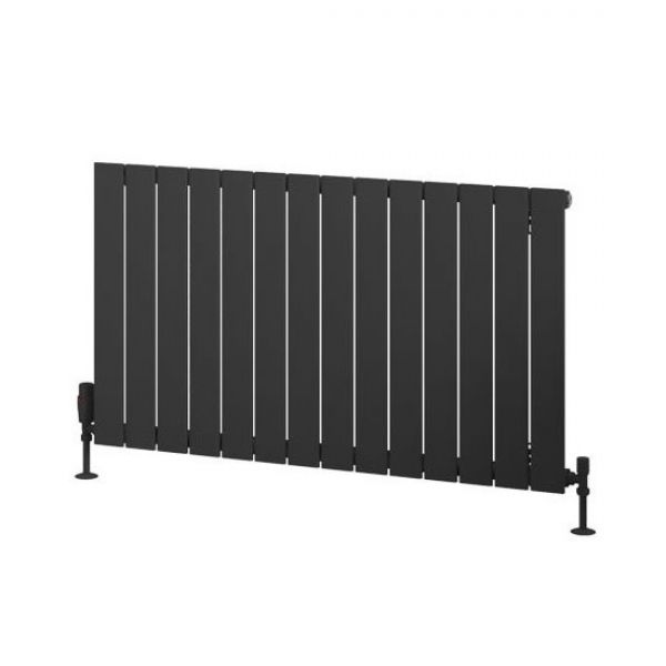 Eastbrook Addington Type 10 600 x 1032 Matt Anthracite Aluminium Designer Radiator