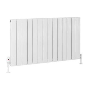 Eastbrook Addington Type 20 600 x 1032 Gloss White Aluminium Designer Radiator