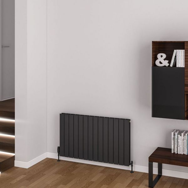 Eastbrook Addington Type 20 600 x 1032 Matt Anthracite Aluminium Designer Radiator #2