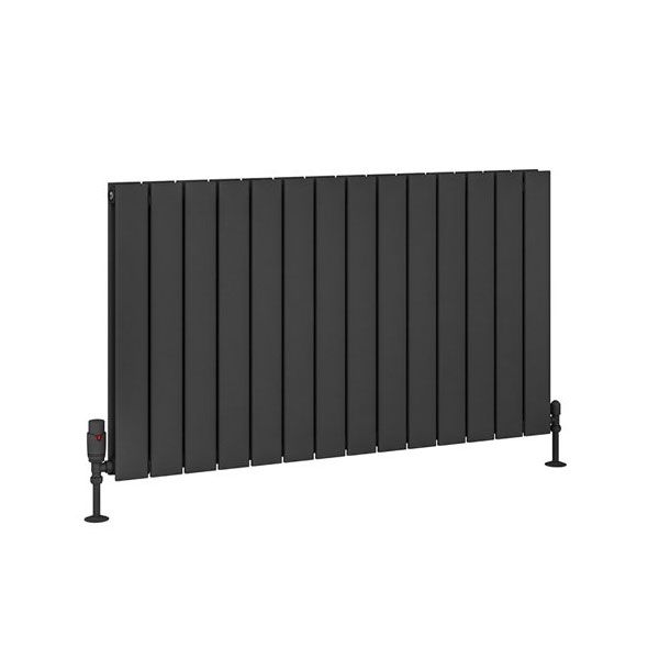 Eastbrook Addington Type 20 600 x 1032 Matt Anthracite Aluminium Designer Radiator