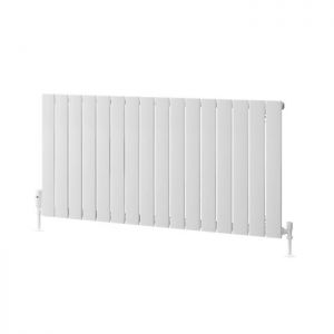 Eastbrook Addington Type 10 600 x 1180 Gloss White Aluminium Designer Radiator