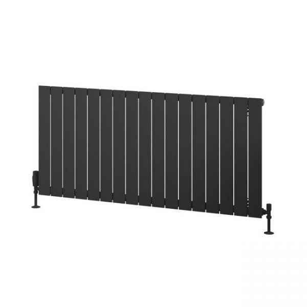 Eastbrook Addington Type 10 600 x 1254 Matt Anthracite Aluminium Designer Radiator