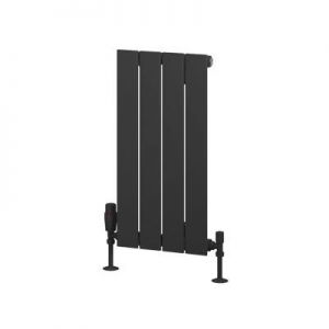 Eastbrook Addington Type 10 600 x 292 Matt Anthracite Aluminium Designer Radiator