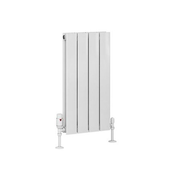 Eastbrook Addington Type 20 600 x 292 Gloss White Aluminium Designer Radiator