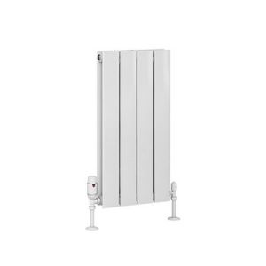 Eastbrook Addington Type 20 600 x 292 Gloss White Aluminium Designer Radiator