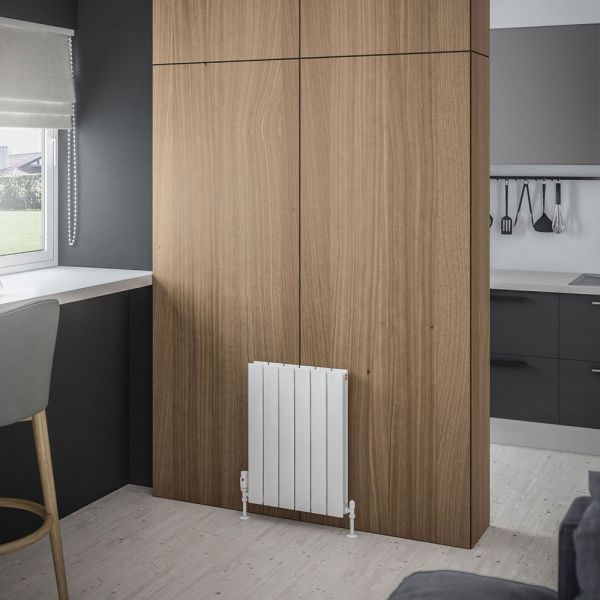 Eastbrook Addington Type 20 600 x 440 Gloss White Aluminium Designer Radiator #2