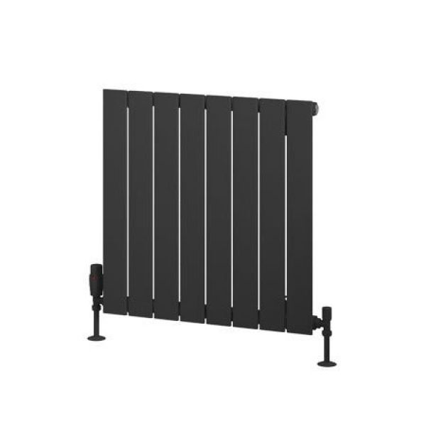 Eastbrook Addington Type 10 600 x 588 Matt Anthracite Aluminium Designer Radiator