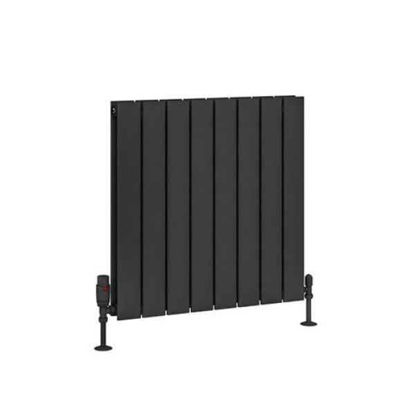 Eastbrook Addington Type 20 600 x 588 Matt Anthracite Aluminium Designer Radiator
