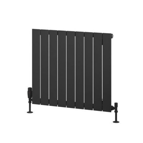 Eastbrook Addington Type 10 600 x 662 Matt Anthracite Aluminium Designer Radiator