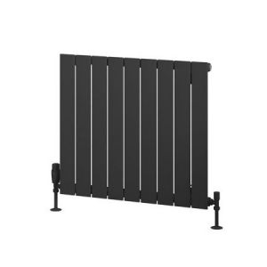 Eastbrook Addington Type 10 600 x 662 Matt Anthracite Aluminium Designer Radiator