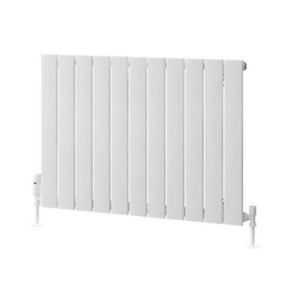 Eastbrook Addington Type 10 600 x 810 Gloss White Aluminium Designer Radiator