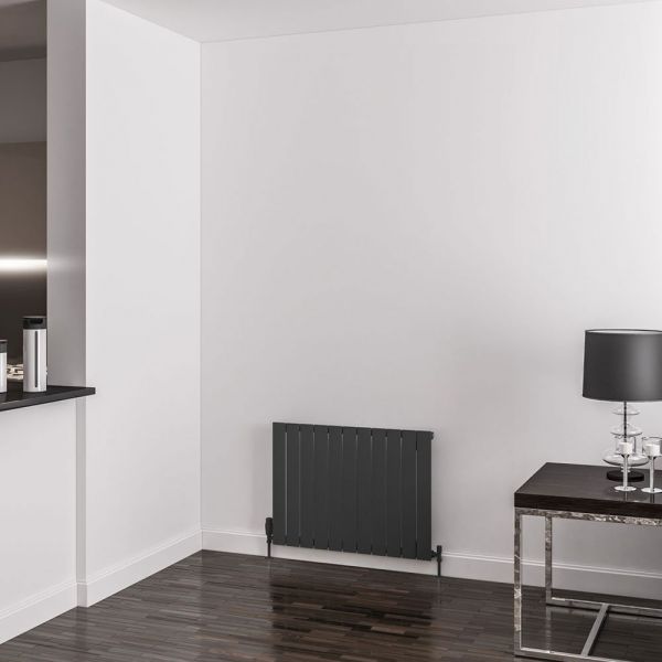 Eastbrook Addington Type 10 600 x 810 Matt Anthracite Aluminium Designer Radiator #2