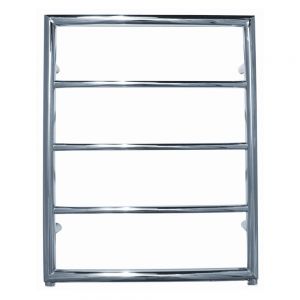 JIS Sussex Alfriston 650mm x 520mm Designer Stainless Steel Towel Rail