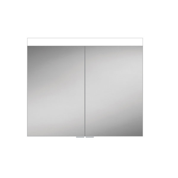 HIB Apex 100 Illuminated Aluminium LED Bathroom 47300