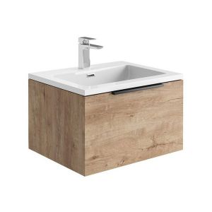 Apex Ambience Oak 600 Wall Hung Vanity Unit