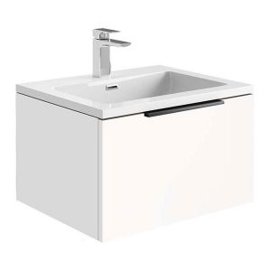 Apex Ambience Matt White 600 Wall Hung Vanity Unit