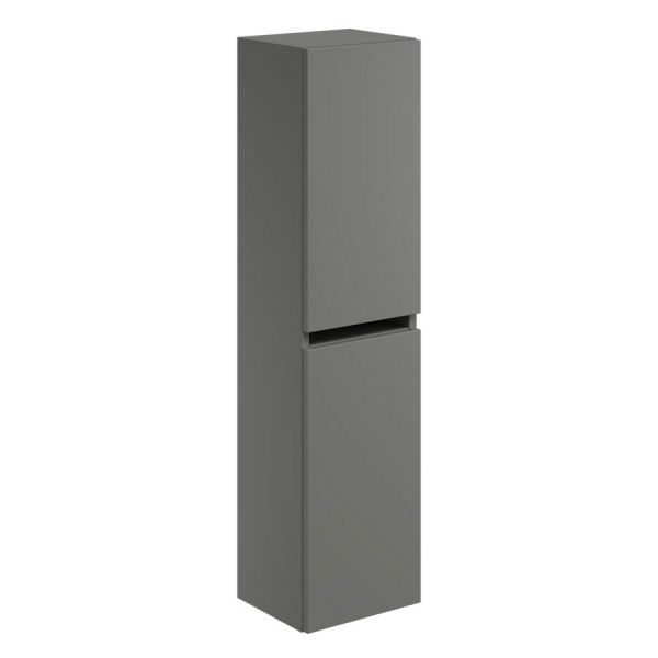 Apex Grey Tall Bathroom Storage Unit