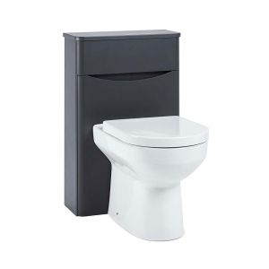 Apex Bella Matt Grey Toilet Unit