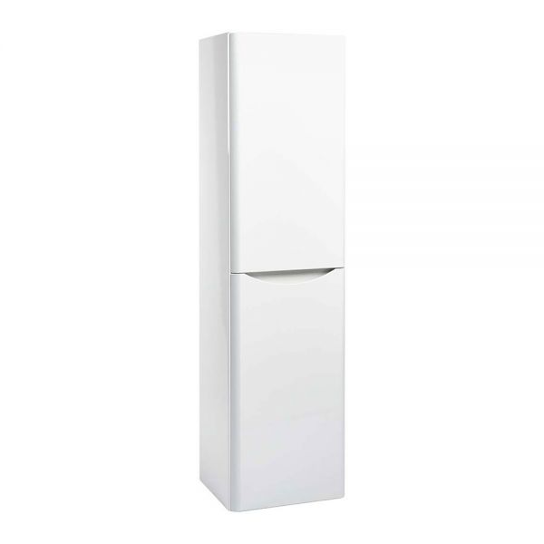 Apex Bella White Tall Bathroom Storage Unit